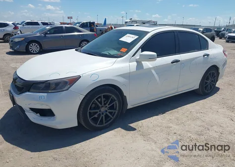 2017 Honda Accord Ex-L V6 из США, поврежденный, VIN 1HGCR3F83HA020204